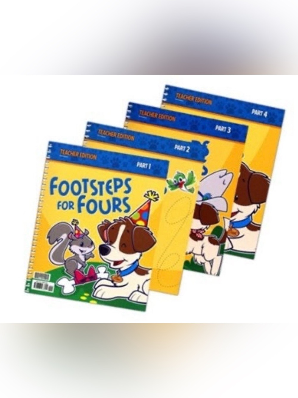 BJU Press Homeschool Footsteps for Fours Teacher Edition, 3rd ed.